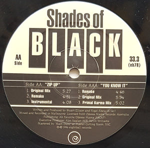Shades Of Black - Zip Up