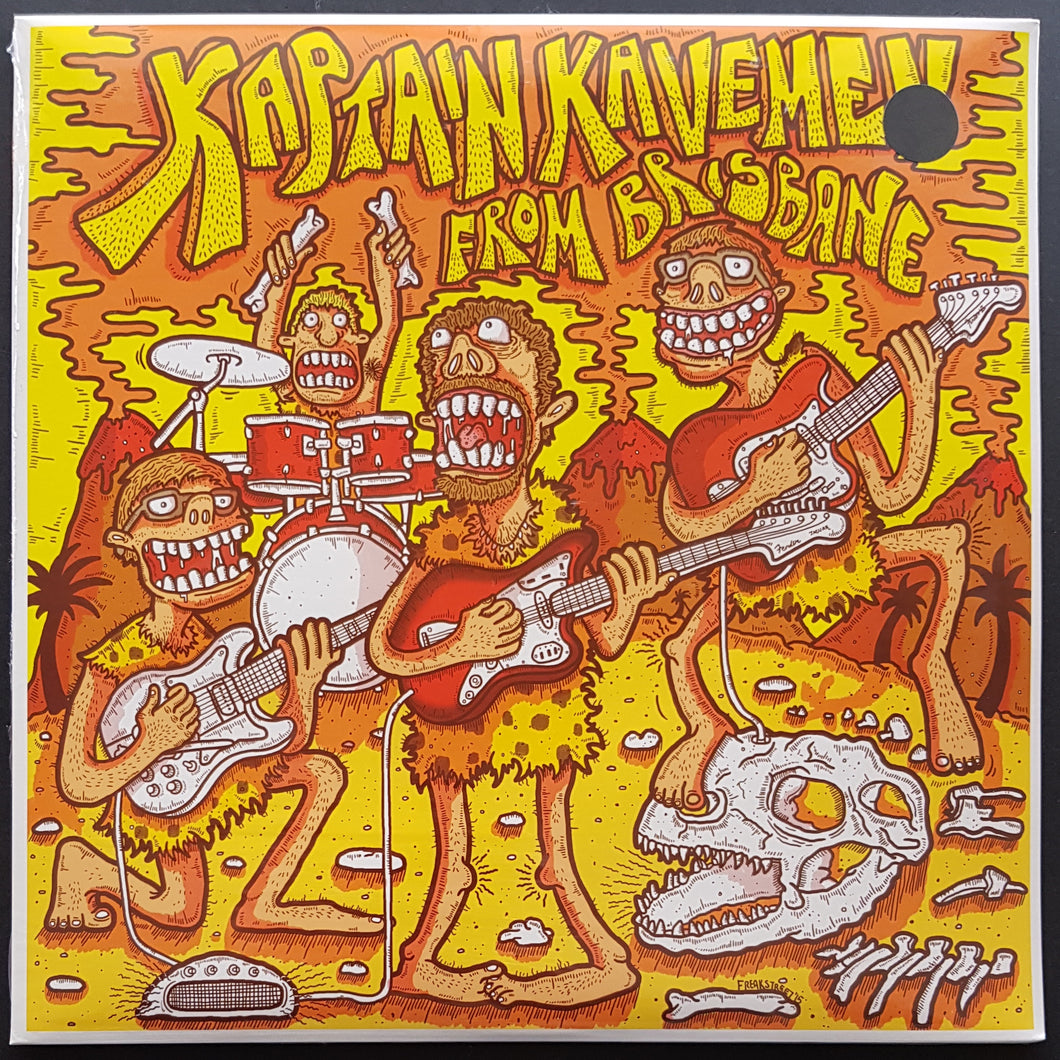 V/A - Kaptain Kavemen From Brisbane - Orange Vinyl