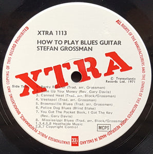 Grossman, Stefan - How To Play Blues Guitar
