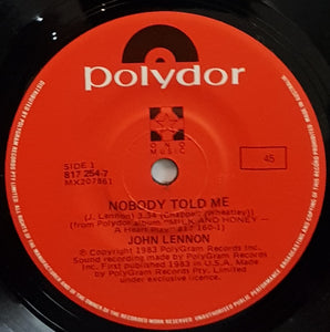 Beatles (John Lennon)- Nobody Told Me