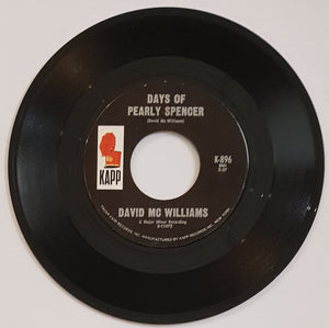 David McWilliams - Days Of Pearly Spencer