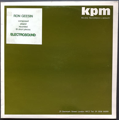 Ron Geesin - Electrosound