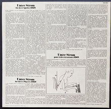Load image into Gallery viewer, Mauricio Kagel - Tactil / Unter Strom