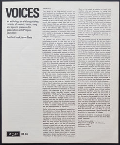 Geoffrey Summerfield - Voices The Third Book/Records Two