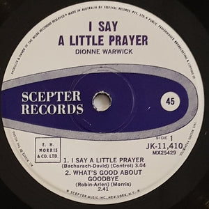 Dionne Warwick - I Say A Little Prayer