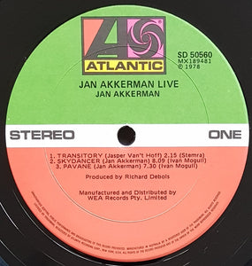 Akkerman, Jan - Live