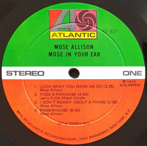 Allison, Mose - Mose In Your Ear