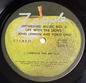 Beatles (John Lennon) - Unfinished Music No.2: Life With The Lions