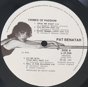 Pat Benatar - Crimes Of Passion