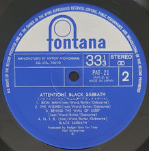 Load image into Gallery viewer, Black Sabbath - Attention!