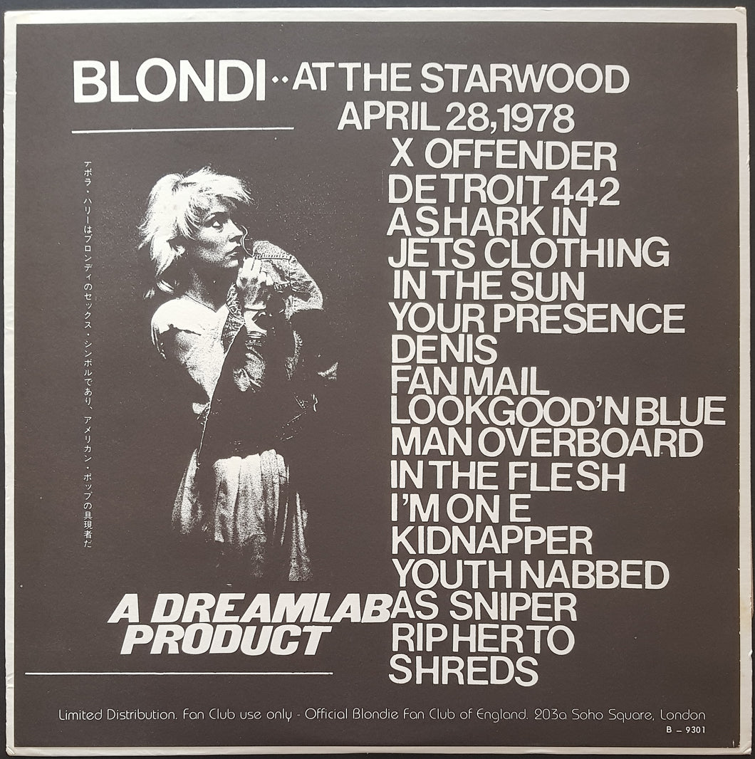 Blondie - At The Starwood L.A. April 28, 1978