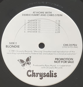 Debbie Harry - Blondie - At Home With Debbie Harry And Chris Stein