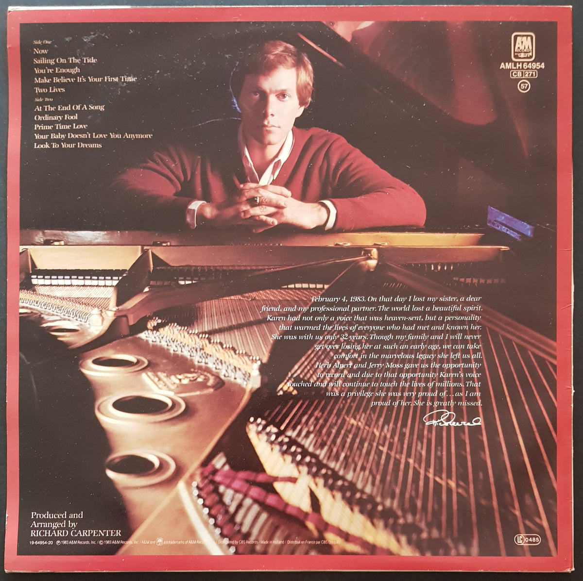 Carpenters - Voice Of The Heart – Vicious Sloth Collectables