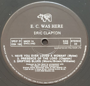 Clapton, Eric - E.C. Was Here