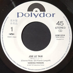 Vanessa Paradis - Joe Le Taxi
