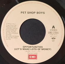 Load image into Gallery viewer, Pet Shop Boys - Opportunities (Let&#39;s Make Lots Of Money)