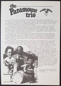 Paramount Trio - The Paramount Trio