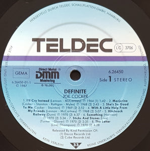 Joe Cocker - Definite 1964-1986