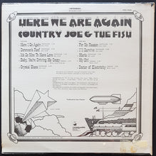 Load image into Gallery viewer, Country Joe And The Fish - Here We Are Again