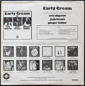 Cream - Early Cream Of Clapton, Bruce & Baker
