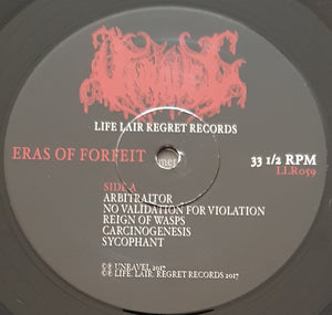 Unravel - Eras Of Forfeit