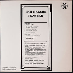 Crowbar - Bad Manors Crowbar's Golden Hits
