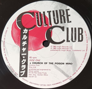 Culture Club - Church Of The Poison Mind