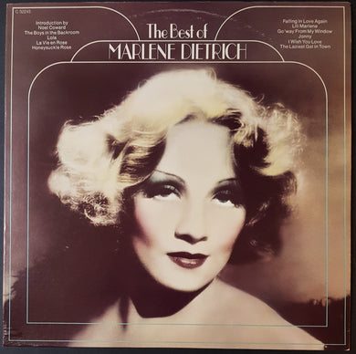 Marlene Dietrich - The Best Of Marlene Dietrich