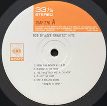Load image into Gallery viewer, Bob Dylan - Bob Dylan&#39;s Greatest Hits