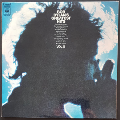 Bob Dylan - Bob Dylan's Greatest Hits Vol.III