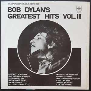 Bob Dylan - Bob Dylan's Greatest Hits Vol.III