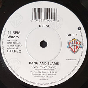 R.E.M - Bang And Blame