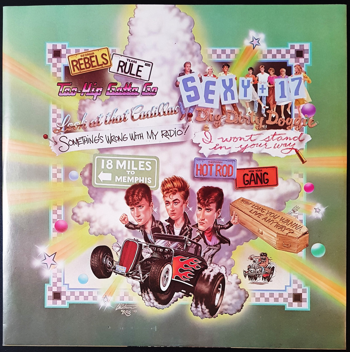 Stray Cats - Rant N' Rave With The Stray Cats – Vicious Sloth Collectables