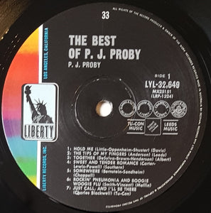 P.J. Proby - The Best Of P.J. Proby