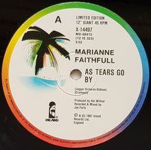 Load image into Gallery viewer, Marianne Faithfull - As Tears Go By