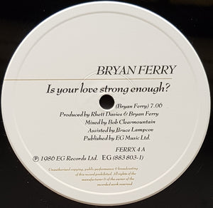 Bryan Ferry - ...Is Your Love Strong Enough?