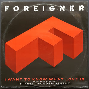 Foreigner - I Want To Know What Love Is