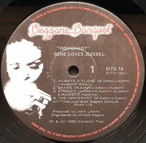 Gene Loves Jezebel - Immigrant