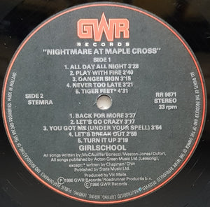 Girlschool - Nightmare At Maple Cross