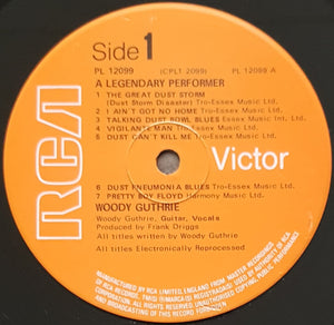 Woody Guthrie - A Legendary Performer