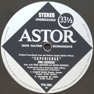 Jimi Hendrix - Experience Original Soundtrack From The Motion Picture