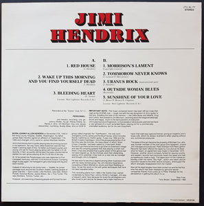 Jimi Hendrix - Woke Up This Morning And Found Myself Dead