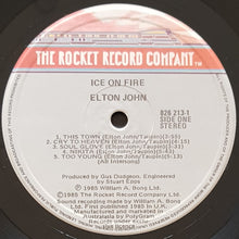 Load image into Gallery viewer, Elton John - Ice On Fire