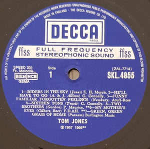 Jones, Tom - Green, Green Grass Of Home
