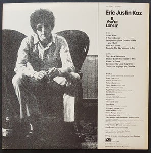 Eric Justin Kaz - If You're Lonely