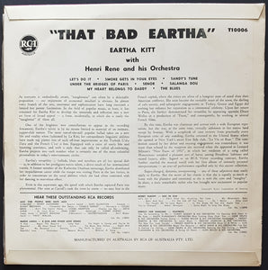 Eartha Kitt - That Bad Eartha