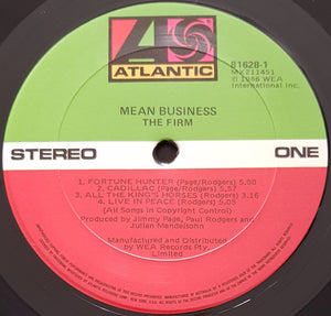 Led Zeppelin (The Firm) - Mean Business