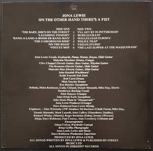 Jona Lewie - On The Other Hand There's A Fist