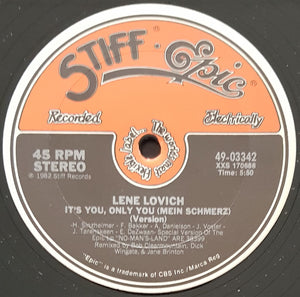 Lene Lovich - It's You, Only You (Mein Schmerz)