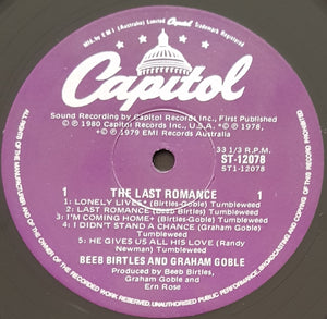 Little River Band (Beeb Birtles & Graham Goble)- The Last Romance